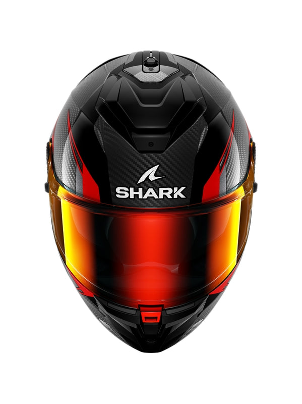 Shark - SPARTAN GT PRO CARBON Carbon Black Red - SECURTEX MOTOR S.L (t/a MaximoMoto)