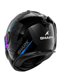 Shark - SPARTAN GT PRO CARBON Carbon Black Bleu - SECURTEX MOTOR S.L (t/a MaximoMoto)