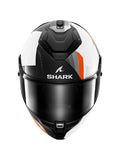 Shark - SPARTAN GT PRO CARBON Carbon White Orange - SECURTEX MOTOR S.L (t/a MaximoMoto)