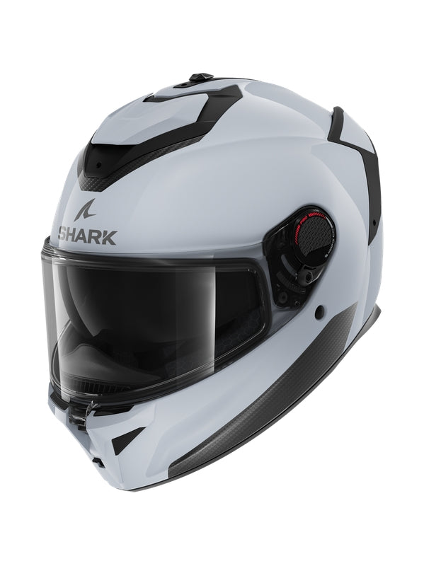 SHARK SPARTAN GT PRO BLANK Integral Casco Blanco Claro Brillante