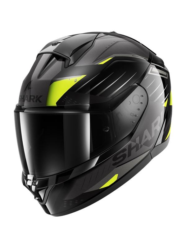 SHARK HE1122EKGA RIDILL 2 CASCOS NEGRO VERDE ANTRACITA