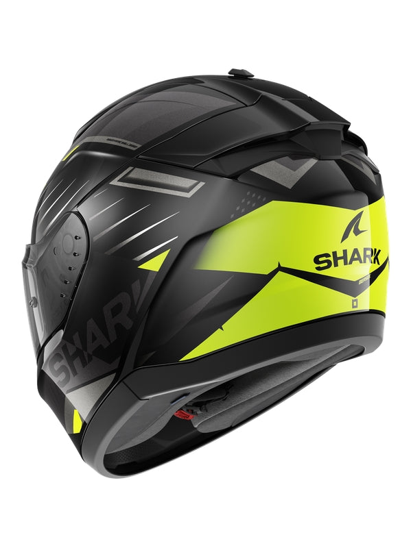 SHARK HE1122EKGA RIDILL 2 CASCOS NEGRO VERDE ANTRACITA