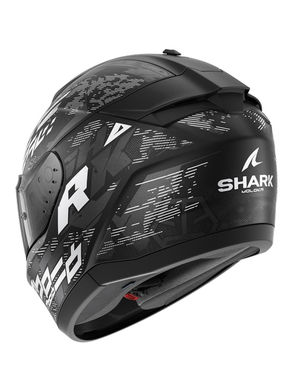 SHARK HE1110EKWS RIDILL 2 NEGRO BLANCO PLATA