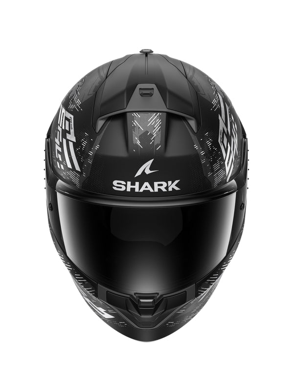 SHARK HE1110EKWS RIDILL 2 NEGRO BLANCO PLATA