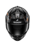 SHARK HE1109EKSO CASCOS RIDILL 2 MOLOKAI Negro Plata Naranja