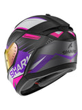 SHARK HE1123EKVV RIDILL 2 BERSEK CASCOS MAT NEGRO VIOLETA VIOLETA