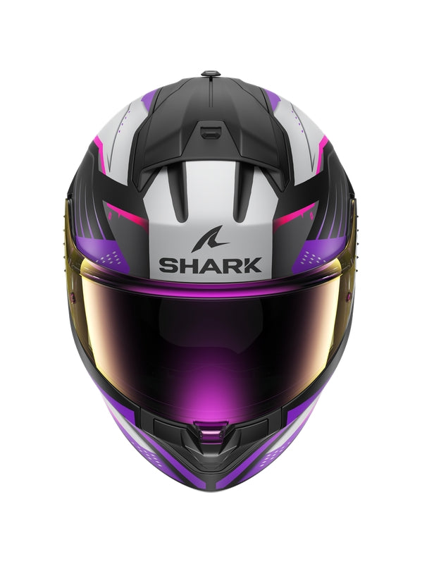 SHARK HE1123EKVV RIDILL 2 BERSEK CASCOS MAT NEGRO VIOLETA VIOLETA