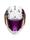 SHARK CASCOS D-SKWAL 3 MAYFER WHITE VIOLET ANTHRACITE