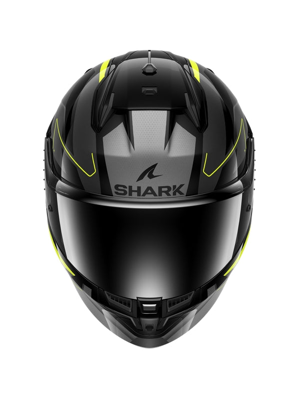 SHARK D-SKWAL 3 Sizler Negro Antracita Amarillo Casco integral