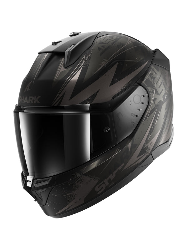 SHARK D SKWAL 3 Blast Mat negro antracita integral Casco 