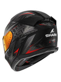Shark Shark D SKWAL 3 negro antracita rojo Casco integral 