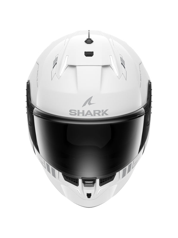 SHARK SKWAL i3 integral Casco Blanco Plata Antracita