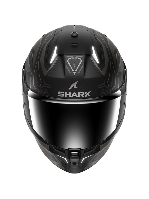 SHARK SKWAL i3 LINIK Mat Integral Casco Negro Antracita