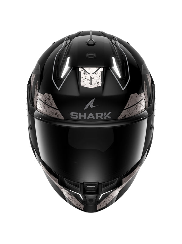 SHARK SKWAL i3 RHAD integral Casco negro cromado antracita 