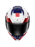 SHARK SKWAL i3 RHAD Integral Casco Blanco Cromado Rojo