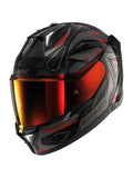 SHARK i3 LINIK Integral Casco Negro Antracita Rojo