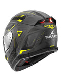 SHARK SKWAL i3 LINIK Mat Integral Casco Antracita Amarillo Negro