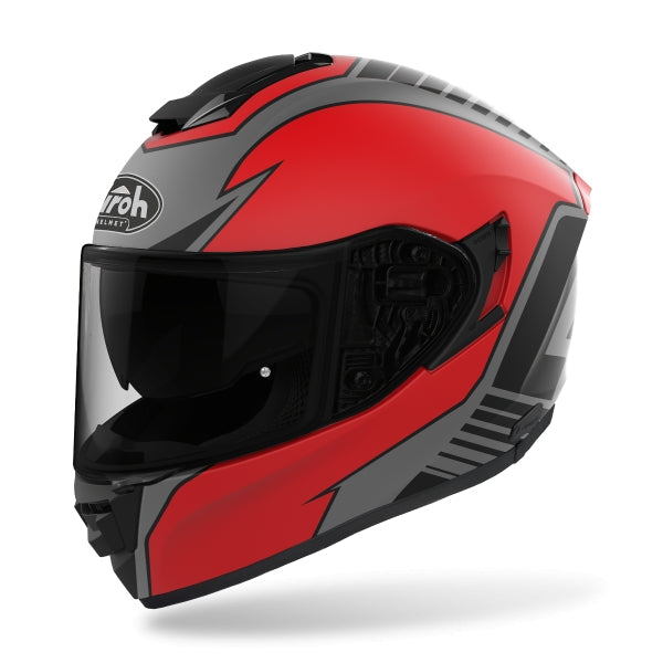 AIROH - CASCOS ST.501 TYPE RED MATT - SECURTEX MOTOR S.L (t/a MaximoMoto)