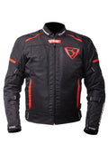 MUGENRACE FUGGIRE-A Moto Chaqueta Textil Negro Rojo