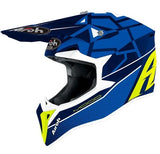 AIROH - CASCOS WRAAP YOUTH MOOD BLUE GLOSS - SECURTEX MOTOR S.L (t/a MaximoMoto)