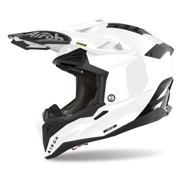 AIROH - CASCOS AVIATOR 3 COLOR WHITE GLOSS - SECURTEX MOTOR S.L (t/a MaximoMoto)