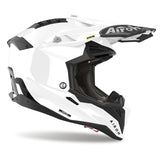 AIROH - CASCOS AVIATOR 3 COLOR WHITE GLOSS - SECURTEX MOTOR S.L (t/a MaximoMoto)