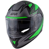GIVI CASCO FULL 506/STOCCARDA.D/FOLLOW TITANIO-MT/VERDE - SECURTEX MOTOR S.L (t/a MaximoMoto)