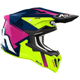 AIROH - CASCOS STRYCKER BLAZER BLUE/PINK MATT - SECURTEX MOTOR S.L (t/a MaximoMoto)
