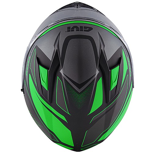 GIVI CASCO FULL 506/STOCCARDA.D/FOLLOW TITANIO-MT/VERDE - SECURTEX MOTOR S.L (t/a MaximoMoto)