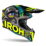 AIROH - CASCOS WRAAP ALIEN YELLOW MATT - SECURTEX MOTOR S.L (t/a MaximoMoto)