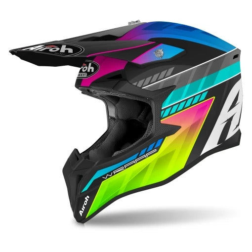 AIROH - CASCOS WRAAP YOUTH PRISM MATT - SECURTEX MOTOR S.L (t/a MaximoMoto)