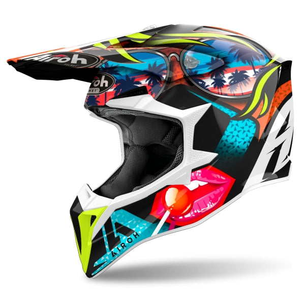 AIROH - CASCOS WRAAP LOLLIPOP GLOSS - SECURTEX MOTOR S.L (t/a MaximoMoto)