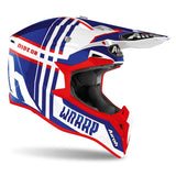 AIROH - CASCOS WRAAP YOUTH BROKEN BLUE/RED GLOSS - SECURTEX MOTOR S.L (t/a MaximoMoto)
