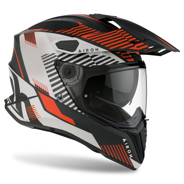 AIROH - CASCOS COMMANDER BOOST ORANGE MATT - SECURTEX MOTOR S.L (t/a MaximoMoto)
