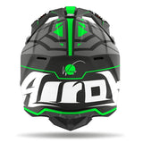 AIROH - CASCOS WRAAP MOOD GREEN MATT - SECURTEX MOTOR S.L (t/a MaximoMoto)