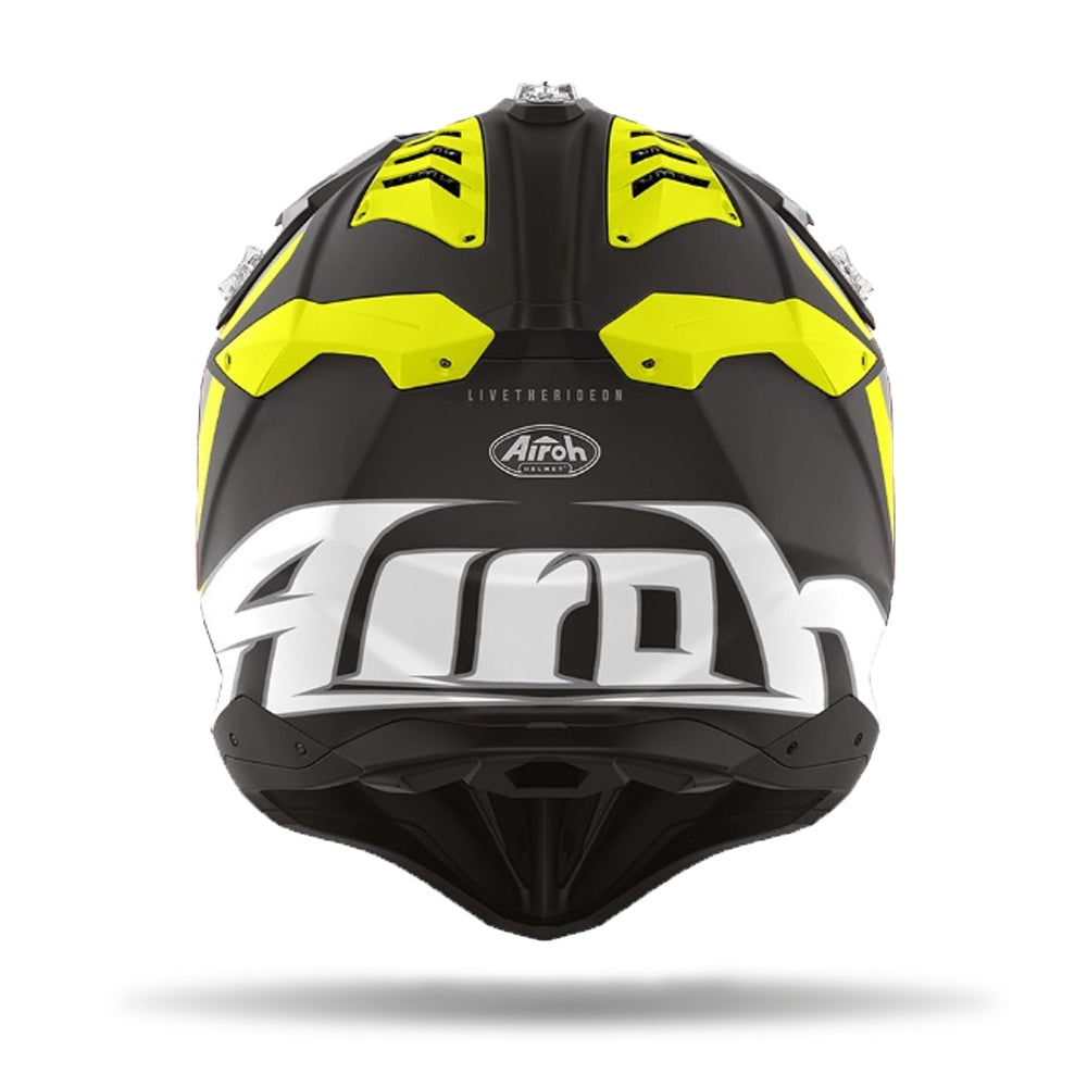 AIROH - CASCOS AVIATOR ACE SWOOP YELLOW MATT - SECURTEX MOTOR S.L (t/a MaximoMoto)