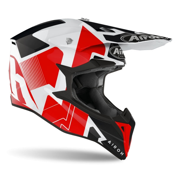 AIROH - CASCOS WRAAP RAZE RED GLOSS - SECURTEX MOTOR S.L (t/a MaximoMoto)