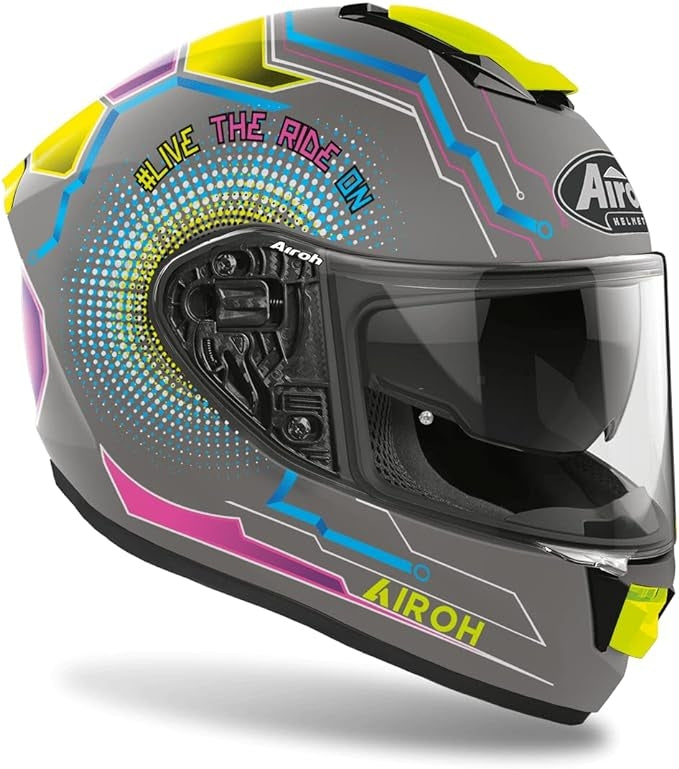 AIROH - CASCOS ST.501 POWER MATT - SECURTEX MOTOR S.L (t/a MaximoMoto)