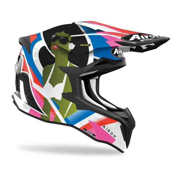 AIROH - CASCOS STRYCKER VIEW GLOSS - SECURTEX MOTOR S.L (t/a MaximoMoto)