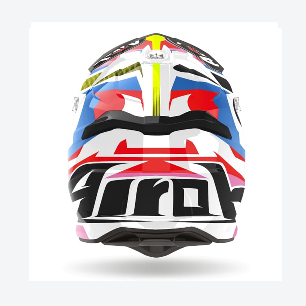 AIROH STRYCKER VIEW Motocicleta Off Road Casco Brillo