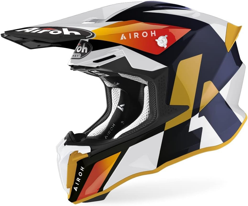 AIROH - CASCOS TWIST 2.0 LIFT WHITE GLOSS - SECURTEX MOTOR S.L (t/a MaximoMoto)