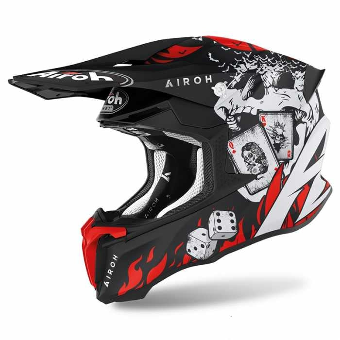 AIROH - CASCOS TWIST 2.0 HELL MATT - SECURTEX MOTOR S.L (t/a MaximoMoto)