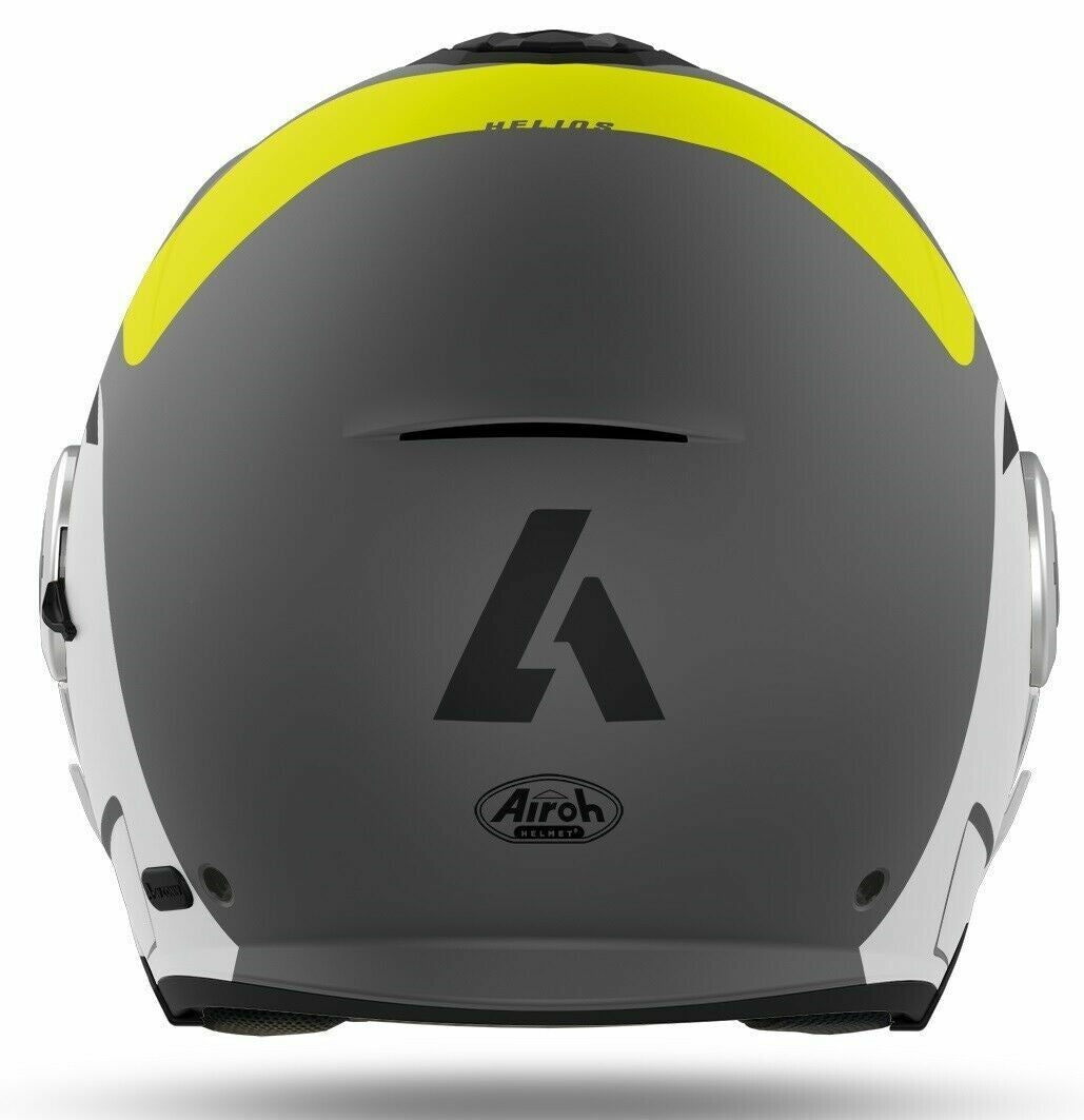 AIROH - CASCOS HELIOS UP GREY MATT - SECURTEX MOTOR S.L (t/a MaximoMoto)