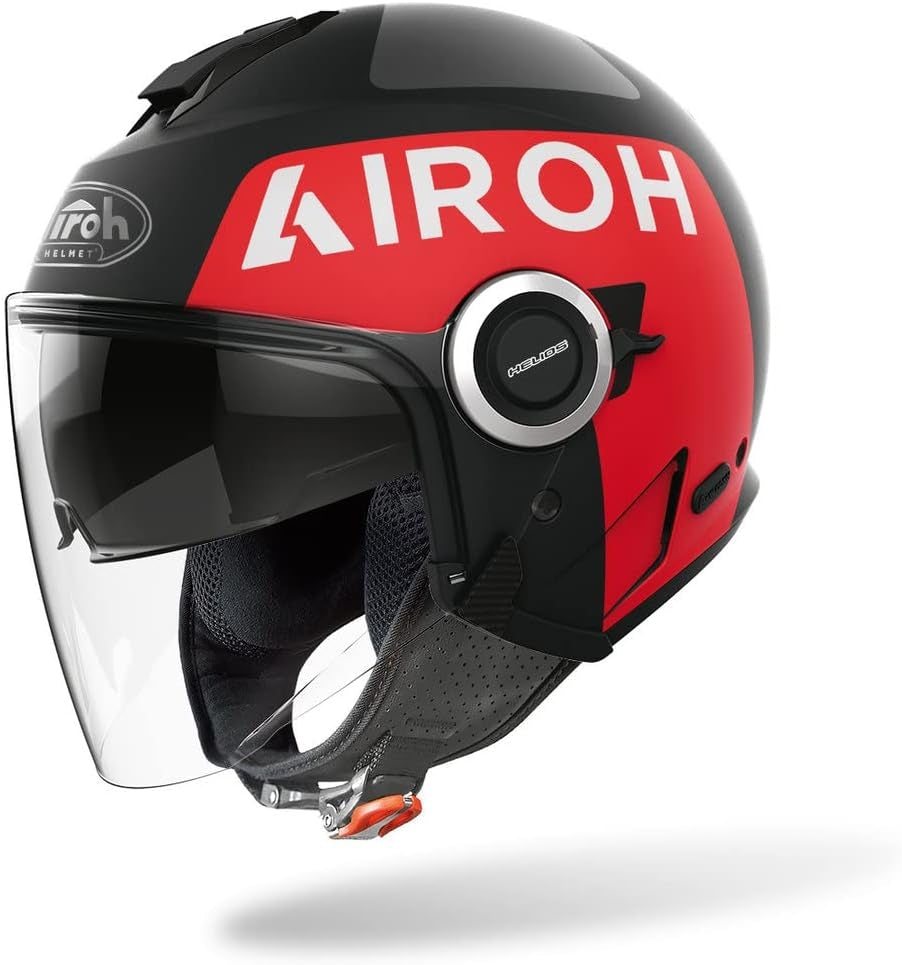 AIROH Helios Color Up Black Matt Casco abierto para moto