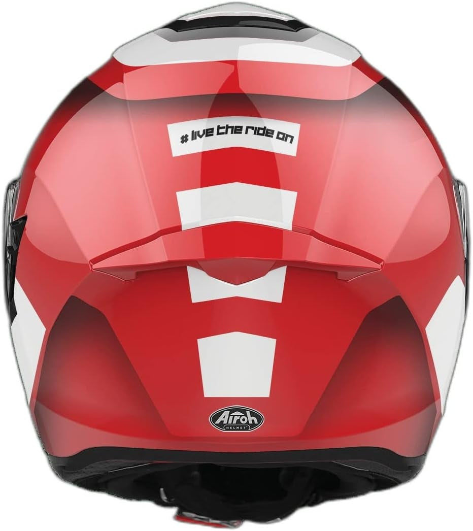 AIROH - CASCOS ST.501 DOCK RED GLOSS - SECURTEX MOTOR S.L (t/a MaximoMoto)