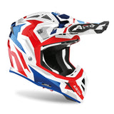 AIROH - CASCOS AVIATOR ACE SWOOP RED/BLUE GLOSS - SECURTEX MOTOR S.L (t/a MaximoMoto)