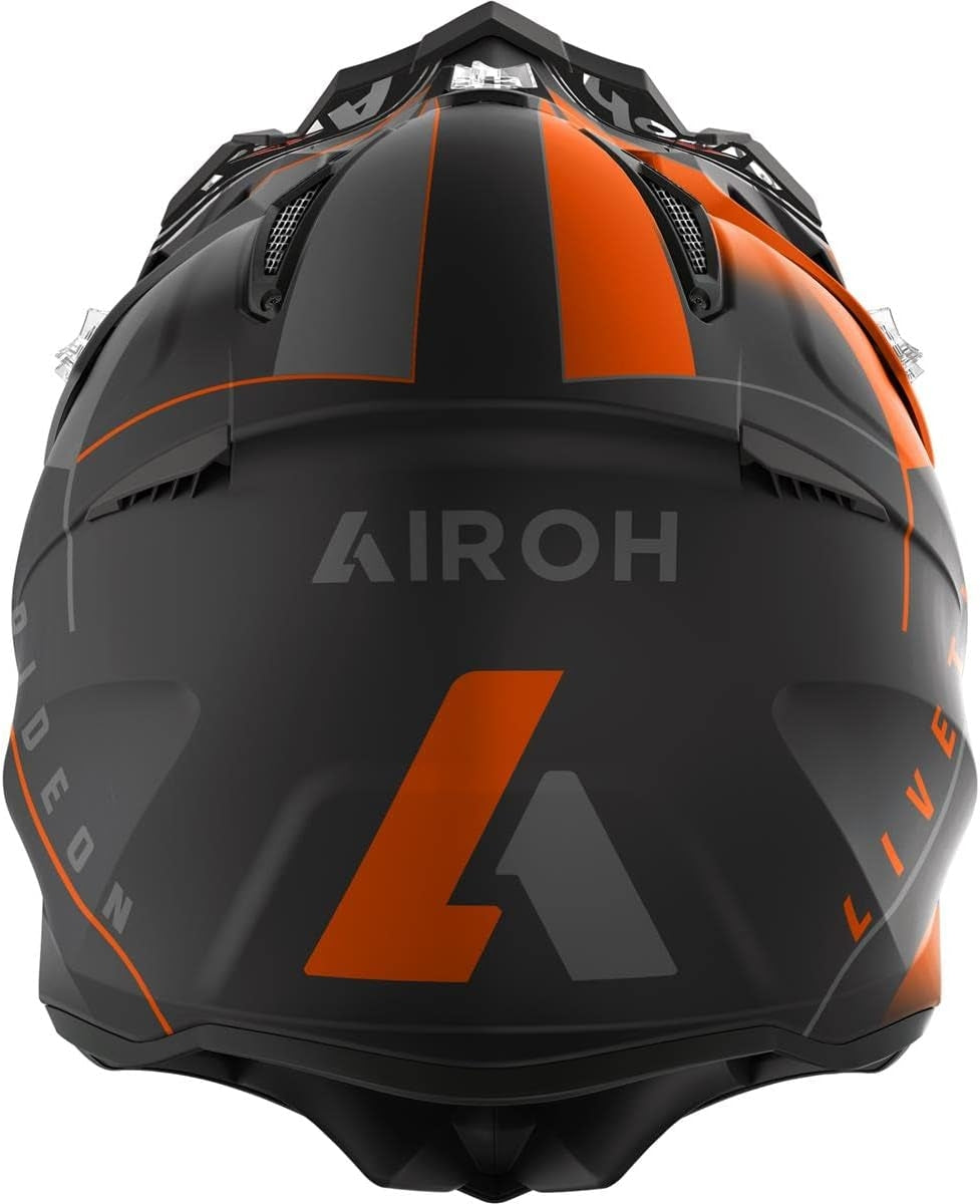 AIROH - CASCOS AVIATOR ACE AMAZE ORANGE MATT - SECURTEX MOTOR S.L (t/a MaximoMoto)