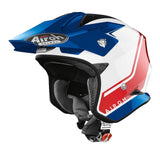 AIROH - CASCOS TRR S KEEN BLUE/RED GLOSS - SECURTEX MOTOR S.L (t/a MaximoMoto)