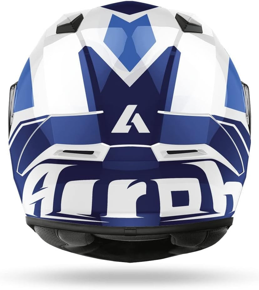 AIROH - CASCOS VALOR WINGS BLUE GLOSS - SECURTEX MOTOR S.L (t/a MaximoMoto)