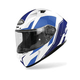 AIROH VALOR WINGS Moto Integral Casco Brillo Azul